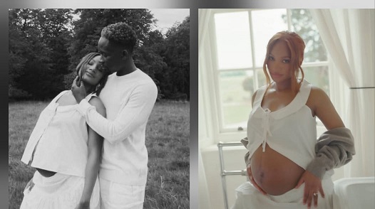 Congratulation... beautiful people... - IG users reacts as Actress Temi Otedola and Mr Eazi announce first pregnancy